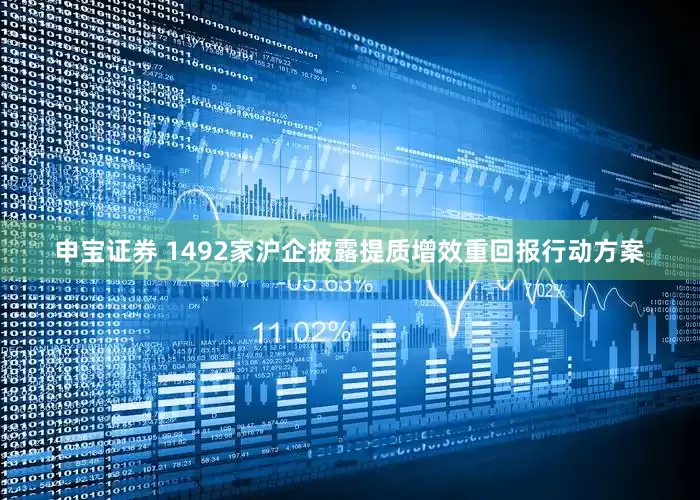 申宝证券 1492家沪企披露提质增效重回报行动方案