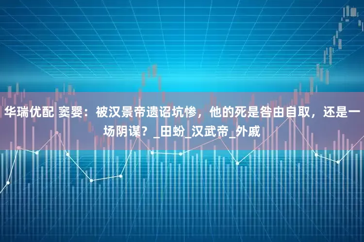 华瑞优配 窦婴：被汉景帝遗诏坑惨，他的死是咎由自取，还是一场阴谋？_田蚡_汉武帝_外戚