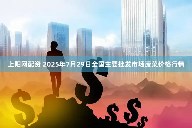 上阳网配资 2025年7月29日全国主要批发市场菠菜价格行情